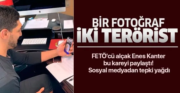 FETÖ'cü hain Enes Kanter teröristbaşı ile görüştü