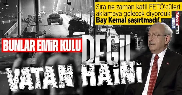 CHP’li Kemal Kılıçdaroğlu’nun masumlaştırdığı FETÖ’cüler hain darbe girişiminde 15 Temmuz Şehitler Köprüsü’nde katliam yaptı!