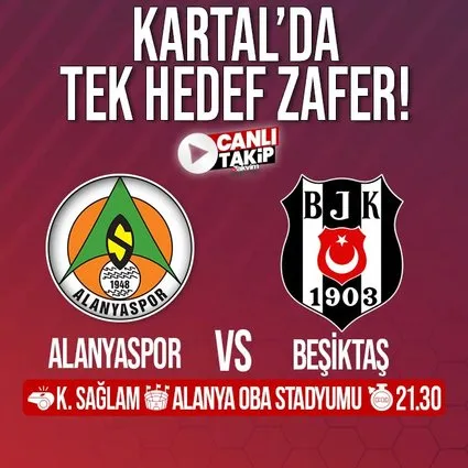 Alanyaspor - Beşiktaş | CANLI
