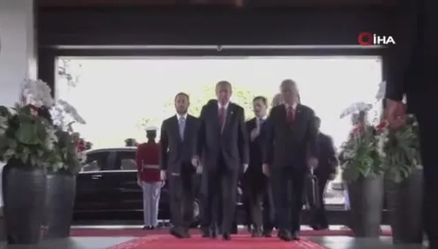 Başkan Erdoğan, Bali'deki G20 Liderler Zirvesi resmi karşılama törenine katıldı