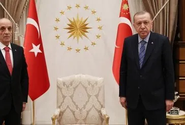 Başkan Erdoğan TÜRK-İŞ Başkanı Atalay’ı kabul etti!