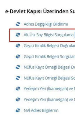 Soyağacı sorgulama sistemi için o bakanlık da devrede