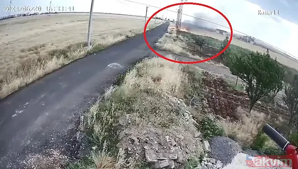 Her şey kıvılcımla başladı! Diyarbakır’daki yangın kamerada - 2