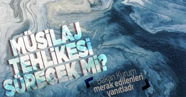 Çevre, Şehircilik ve İklim Değişikliği Bakanı Murat Kurum’dan Marmara için müsilaj açıklaması