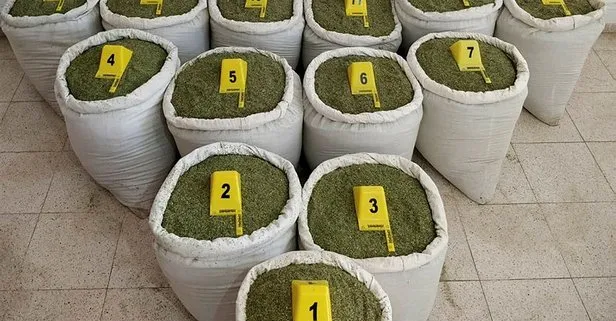 Bingöl'de 213 kilo esrar ele geçirildi