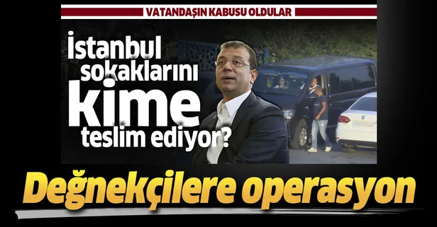 Son dakika: İSPARK otoparklarını işgal eden değnekçilere operasyon