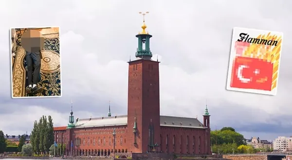 İsveç'ten Türkiye'nin sabrını zorlayan yeni skandallar! Türk bayrağı, Kur'an-ı Kerim ve Başkan Erdoğan'ı hedef alan karikatür yarışması-2