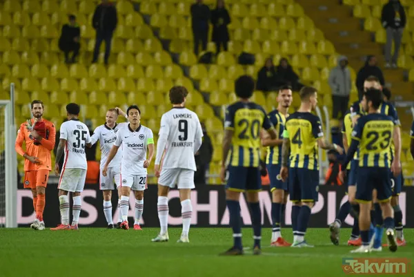 Fenerbahçe'nin Eintracht Frankfurt beraberliği sonrası spor yazarlarından sert sözler: Çapsızlar! - 1