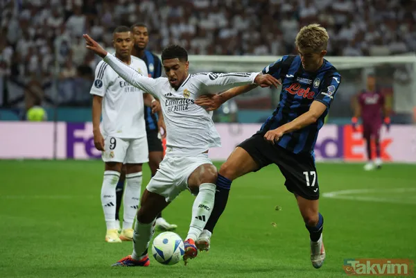 UEFA Süper Kupa'da şampiyon Real Madrid! Mbappe siftah yaptı... Arda Güler 4. kupasını kaldırdı - 3