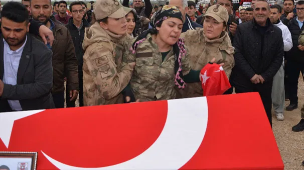 Türkiye şehitlerini uğurluyor-4