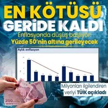 TÜİK mayıs ayı enflasyon verilerini açıkladı! Hazine ve Maliye Bakanı Mehmet Şimşek: En kötüsü geride kaldı!