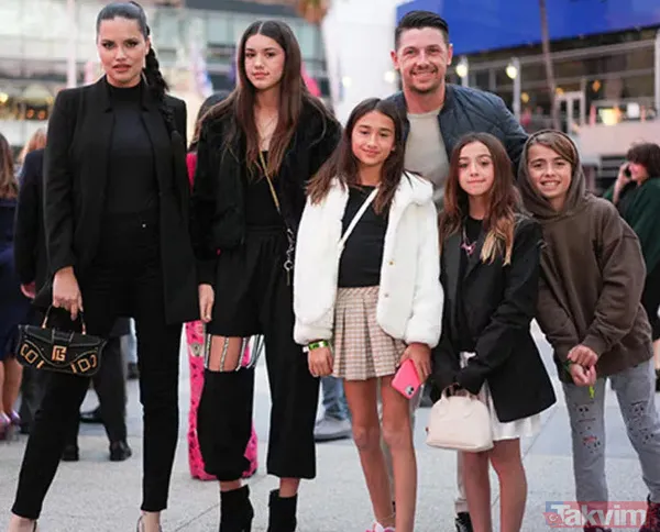 Adriana Lima kırmızılar içinde alev alev! Eski hallerini mumla aratıyordu kilolar gitti son haliyle hayran bıraktı! Sır gibi sakladığı kızı da... - 6