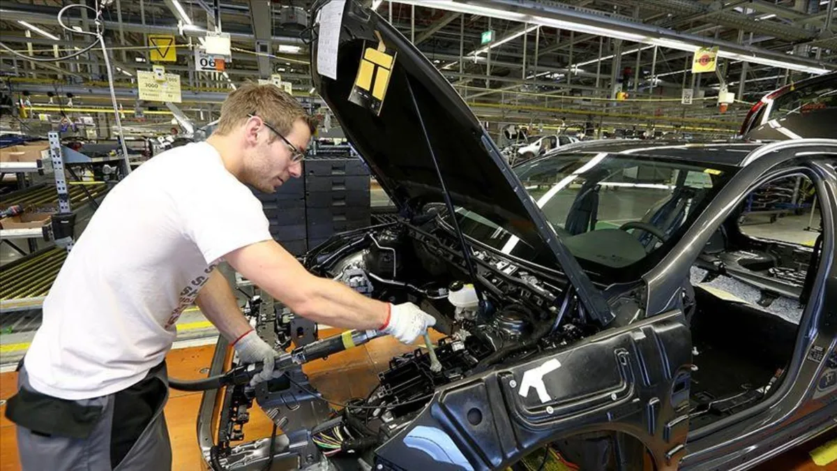Alman otomotiv endüstrisinde şok: 2035’e kadar 190 bin kişi işsiz kalabilir