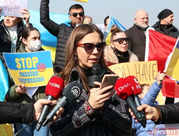 SON DAKİKA: Rusya Ukrayna savaşında son durum! Türkiye'deki Ukraynalılar Rusya'yı protesto etmek için meydanlara akın etti - 8