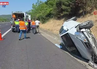Düzce’de feci kaza: 2’si çocuk 4 yaralı
