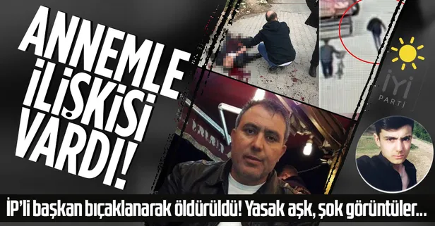 Kütahya Şaphane İYİ PARTİ İlçe Başkanı Mehmet Sönmez bıçakla öldürüldü! Yasak aşk ifadede: İki defa annemi aradı