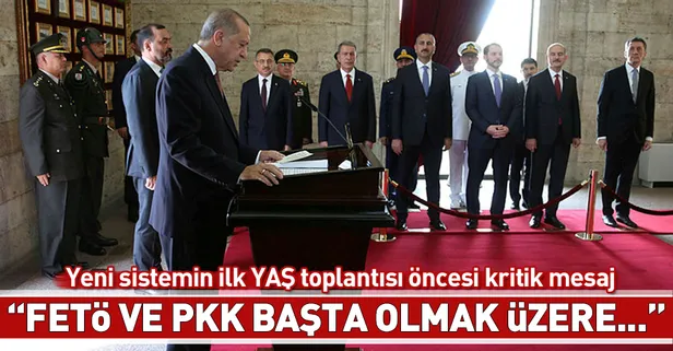 Son dakika: Yeni sistemde ilk YAŞ toplantısı