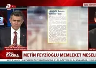 Metin Feyzioğlu’ndan A Haberde çoklu baro açıklaması: Vesayet sona erdi!