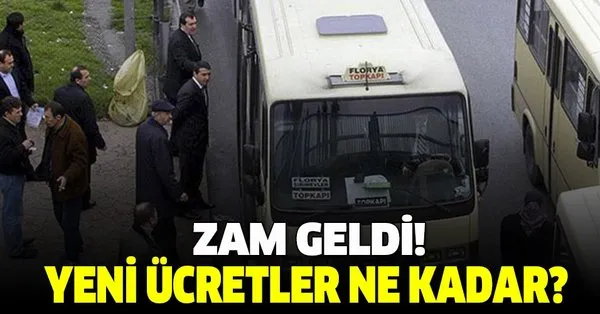 Istanbul Da Minibus Ve Dolmus Ucretleri Ne Kadar Oldu Iste Zammin