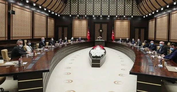 Başkan Recep Tayyip Erdoğan'dan önemli kabul