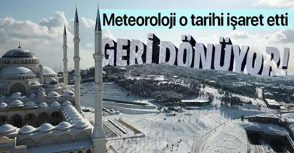 HAVA DURUMU | İstanbul'a kar yağışı geri mi dönüyor? Hafta sonuna dikkat! Meteoroloji 3 ili uyardı!-1