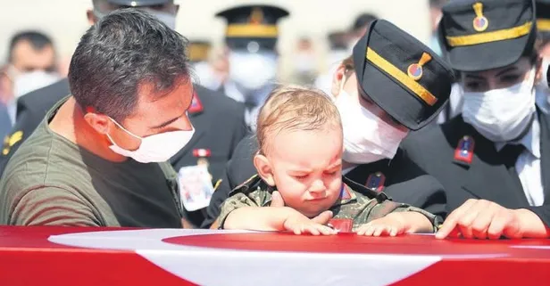 Van şehitleri için son görev