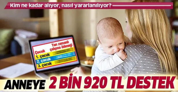 Anneye 2 920 Lira Destek Takvim