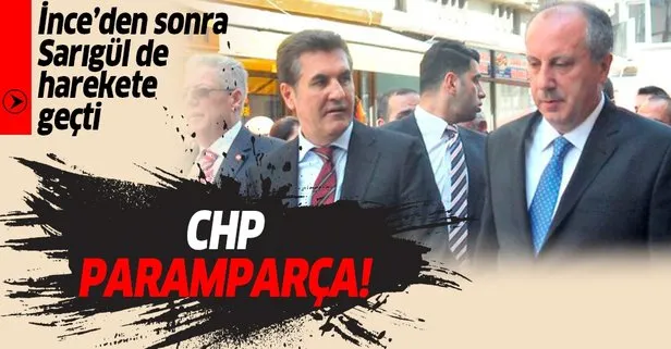 CHP paramparça! Mustafa Sarıgül de parti kuruyor...