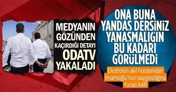 Odatv Ekrem İmamoğlu’nun Fatih Sultan Mehmet’e saygısızlığını Atina ziyareti üzerinden örtme çabasında