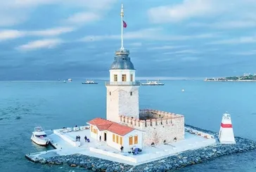 Kız Kulesi manzarası kapandı!