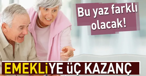 Emekliye üç kazanç