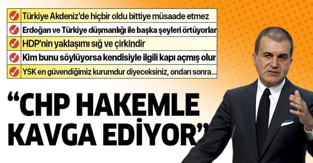Son dakika... AK Parti Sözcüsü Çelik'ten önemli açıklamalar
