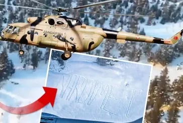 Film gibi olay! Deprem sonrası kardaki yardım çığlığı hayatlarını kurtardı! Mehmetçik havadan gördü canını tehlikeye attı