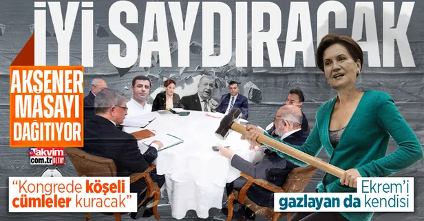 Meral Akşener kongrede ittifaka saydıracak! "CHP ile yan yana olmak problem yarattı"