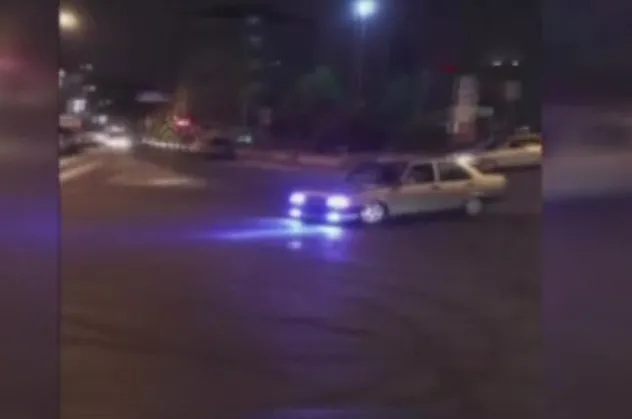 İstanbul’da asker konvoyunda drift terörü