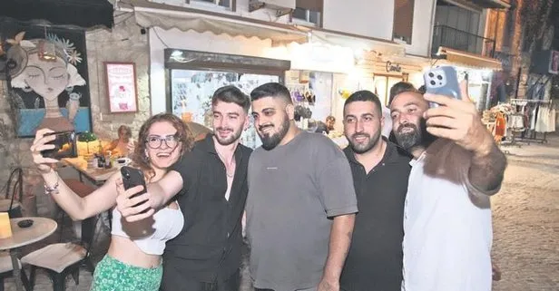 Ağır siklet boksörü Gürkan Karadağ’a Çeşme’de yoğun ilgi!
