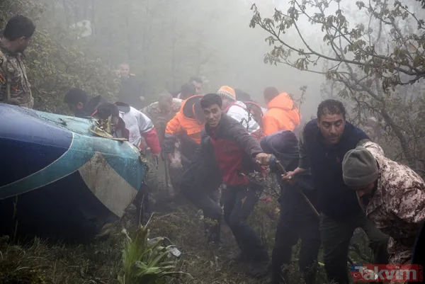 İran'da Reisi'nin can verdiği helikopter kazasına teknik bakış! Parçalar dar alanda ve toplu, ön bölümde yanık | Ambargo ve tedarik sorunu - 23