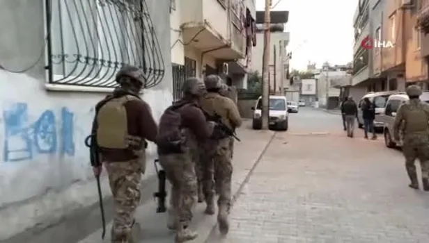 Mersin'de PKK/KCK-YPG operasyonu: Şafak vakti eş zamanlı baskın!