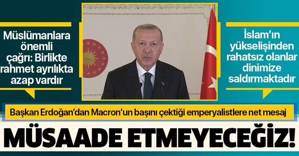 Son dakika: Başkan Erdoğan’dan İslam İşbirliği Teşkilatı’na video mesaj: Emperyalistlerin bizi bölmesine müsaade etmeyeceğiz