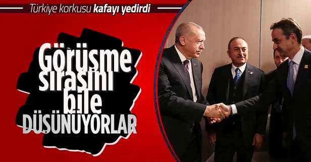 Yunanistan medyası kafayı sıyırdı! NATO zirvesinde Başkan Erdoğan'ın Miçotakis ve Biden ile görüşme sırasını bile düşünyüor