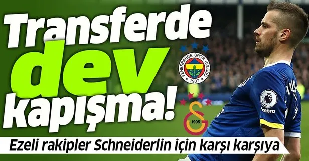 Fenerbahçe ve Galatasaray arasında Morgan Schneiderlin kapışması