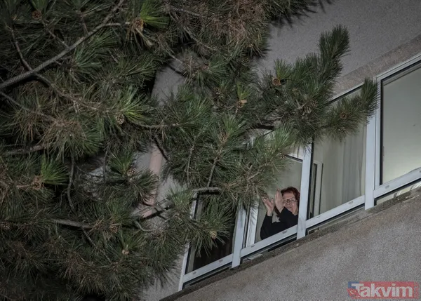 Bakan Koca Twitter'dan duyurmuştu: Türkiye'den sağlık çalışanlarına alkışlı teşekkür - 9