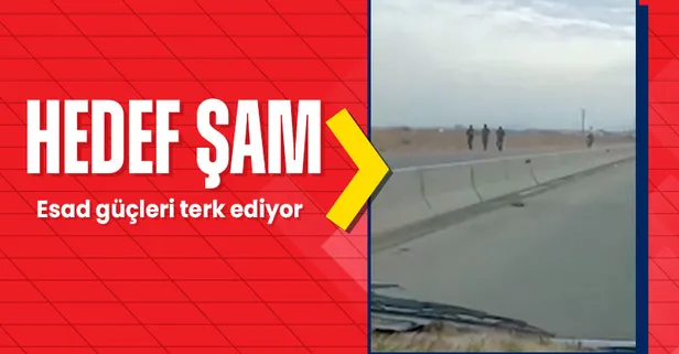 CANLI | Muhalifler adım adım Şam'a ilerliyor! Esad güçleri tankı, topu bırakıp kaçtı