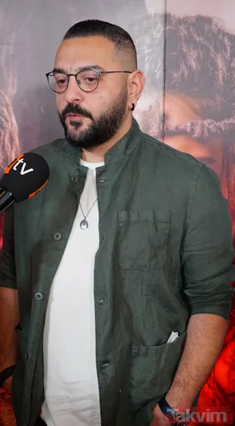 Ebru Şahin Destan dizisi ile hayalini gerçekleştirdi! Takvim.com.tr Destan dizisi galasında işte oyuncular ile çok renkli anlar... - 11