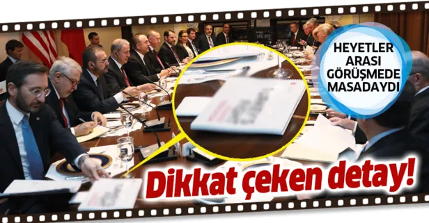 Erdoğan ve Trump çalışma yemeğinde dikkat çeken detay: Türkiye'nin terörle mücadelesi