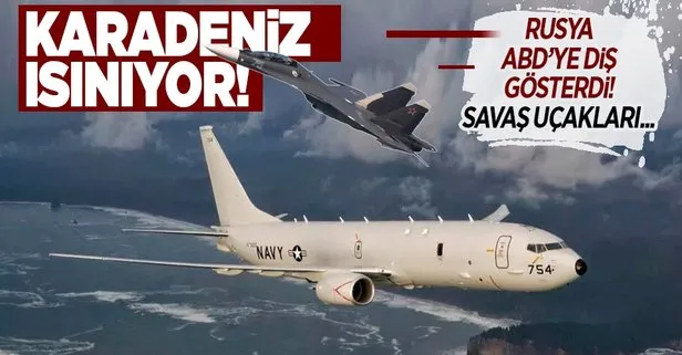 Son dakika: Karadeniz’de ABD ve Rus savaş uçakları! Resmi açıklama geldi...