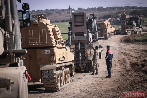 Son dakika haberi: İdlib'deki gözlem noktalarına 150 araçlık sevkiyat - 19