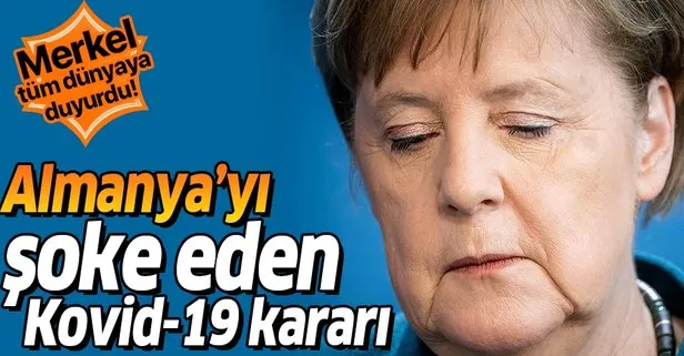 Son dakika: Merkel’den flaş koronavirüs Kovid-19 kararı: Kendisini karantinaya aldı