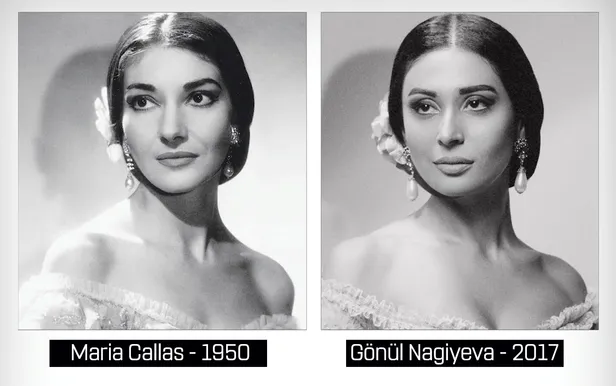 Güzel oyuncu Gönül Nagiyeva efsaneleri canlandırdı-2