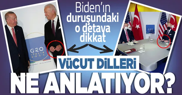 Başkan Erdoğan ile ABD Başkanı Joe Biden'ın vücut dili ne anlatıyor?
